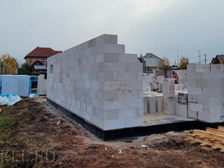 DS-1873 Кладка стен 1 этажа, армопояс, плита перекрытия
